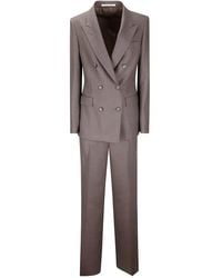 Tagliatore - Double-breasted Trouser Suit - Lyst