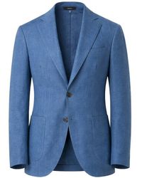 Tombolini - Blazer Boutonné À Revers Crantés - Lyst