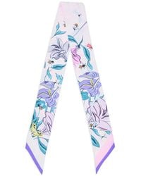 Lancel - Floral Print Headband - Lyst