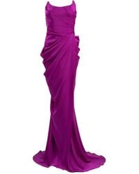 Ana Radu - Strapless Maxi Dress - Lyst