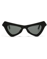 Marni - Fairy Pool Triangular-Frame Sunglasses - Lyst