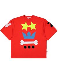 Walter Van Beirendonck - T-Shirt Waakzaam À Imprimé Devant - Lyst