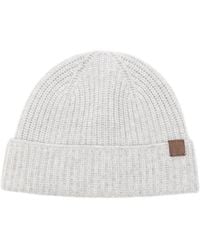 Eleventy - Ribbed-Knit Beanie Hat - Lyst