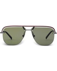 Hublot - Double-Bridge Pilot Sunglasses - Lyst