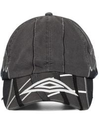 Umbro - X Slam Jam Casquette Goalkeeper À Imprimé Graphique Et Effet Usé - Lyst
