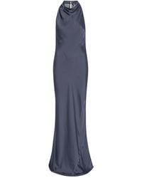 ROTATE BIRGER CHRISTENSEN - Maxi-Jurk Met Inzetstuk Van Kant - Lyst