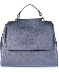 Orciani - Sveva Soft Grained Leather Tote Bag - Lyst