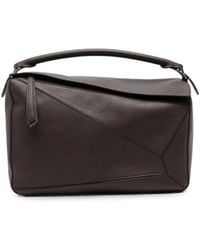 Loewe - Puzzle Large Leather Handbag - Lyst
