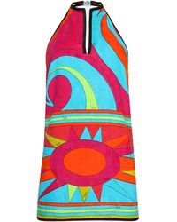 PUCCI - Minikleid Mit Print - Lyst