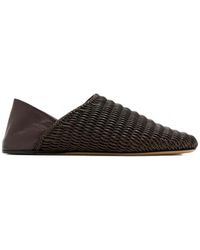JW Anderson - Woven-Design Loafers - Lyst
