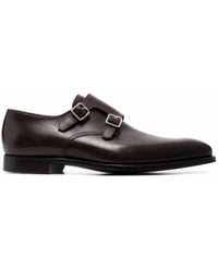 Crockett & Jones - Leather Monk Shoes - Lyst