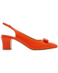 Ferragamo - Escarpins Vara À Bride Arrière - Lyst