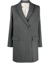 Zadig & Voltaire - Double-Breasted Coat - Lyst