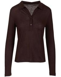 Al Duca d'Aosta - Long-Sleeve Polo Shirt - Lyst