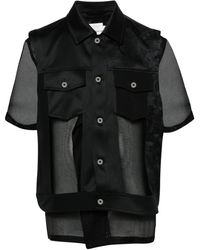 Feng Chen Wang - Layered Cut-out Vest - Lyst