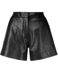 Claudie Pierlot - Leren Shorts - Lyst