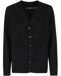Seventy - V-Neck Patch-Pocket Cardigan - Lyst