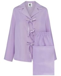 Sleeper - The Bow Pyjama - Lyst