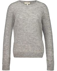 120% Lino - Langärmeliger Maglia Pullover - Lyst