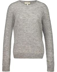 120% Lino - Langärmeliger Maglia Pullover - Lyst