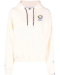 Aape By A Bathing Ape - Hoodie Met Logo-Reliëf - Lyst