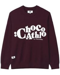 Chocoolate - Logo-Embroidered Crew-Neck Sweater - Lyst