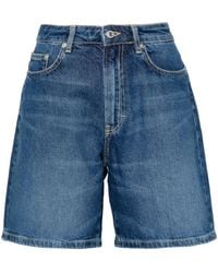 Jeanerica - High-Rise Denim Shorts - Lyst