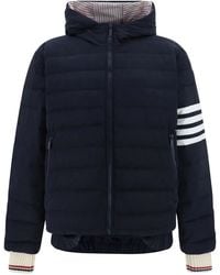 Thom Browne - 4-bar Stripe Padded Jacket - Lyst