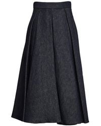 Max Mara - Alex Flared Rok - Lyst