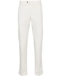 Lardini - Mid-Rise Tapered Chinos - Lyst