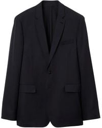 Burberry - Notched-Collar Single-Breasted Blazer - Lyst