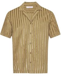 Orlebar Brown - Maitan Chenille-Hemd mit Streifen - Lyst