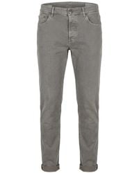 Brunello Cucinelli - Vaqueros Con Parche Del Logo Y Cinco Bolsillo - Lyst