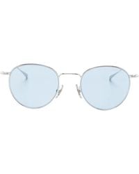 Montblanc - Round-Frame Sunglasses - Lyst