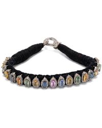 JIA JIA - Rainbow Sapphire Statement Bracelet - Lyst
