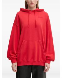 ROTATE BIRGER CHRISTENSEN - Hoodie Mit Logo-Stickerei - Lyst