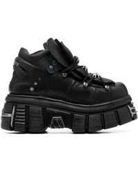 Vetements - 80mm Chunky Lace-up Boots - Lyst