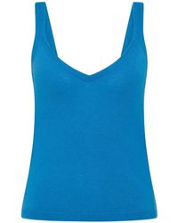 Posse - Petra V-Neck Tank Top - Lyst