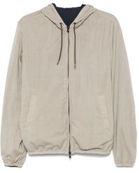 Herno - Omkeerbaar Jack Met Capuchon - Lyst