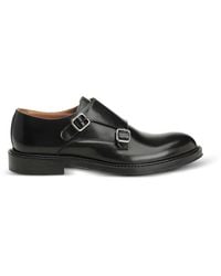 Corvari - Brushed-Leather Double-Monk Shoes - Lyst
