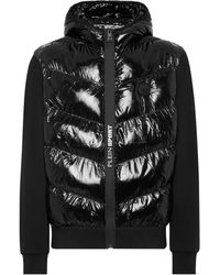 Philipp Plein - Gewatteerd Jack Met Logo Applicatie - Lyst