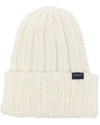 Woolrich - Chunky Ribbed-Knit Beanie Hat - Lyst