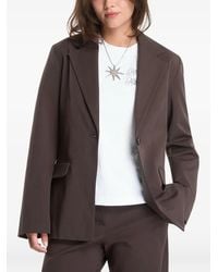 Samsøe & Samsøe - Saheaven Single-Breasted Blazer - Lyst