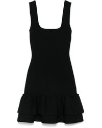 Sandro - Abito Corto Con Ruches - Lyst