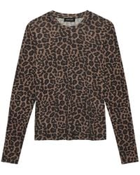 Anine Bing - Sylvie Long Sleeve T-Shirt - Lyst