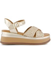 Gibaldi - Sandali Metallizzati - Lyst