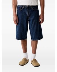 Levi's - Short En Jean À Patch Logo 470 - Lyst