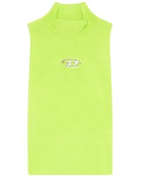 DIESEL - Top M-Onervax Con Cuello Alto - Lyst
