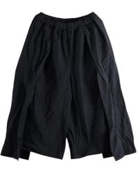 Comme des Garçons - Cropped Plooibroek - Lyst