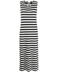 Liu Jo - Striped Slogan-Print Dress - Lyst